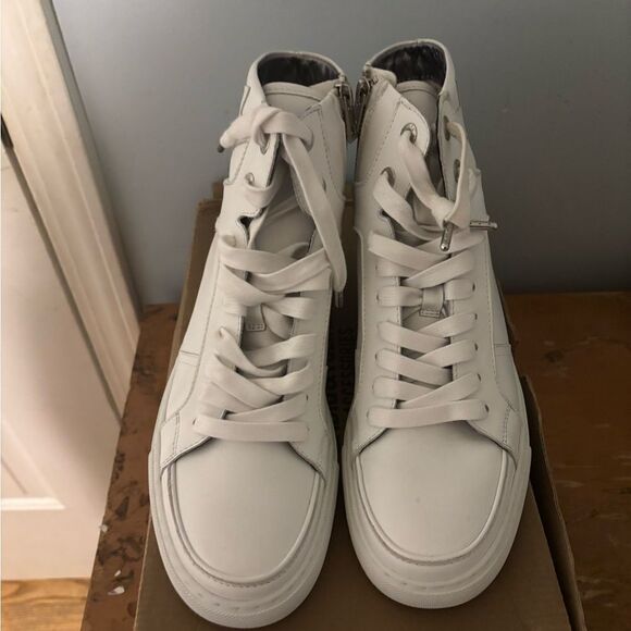 Zadig & Voltaire ZV1747 High Flash Sneakers size 40 new in box - Picture 6 of 11